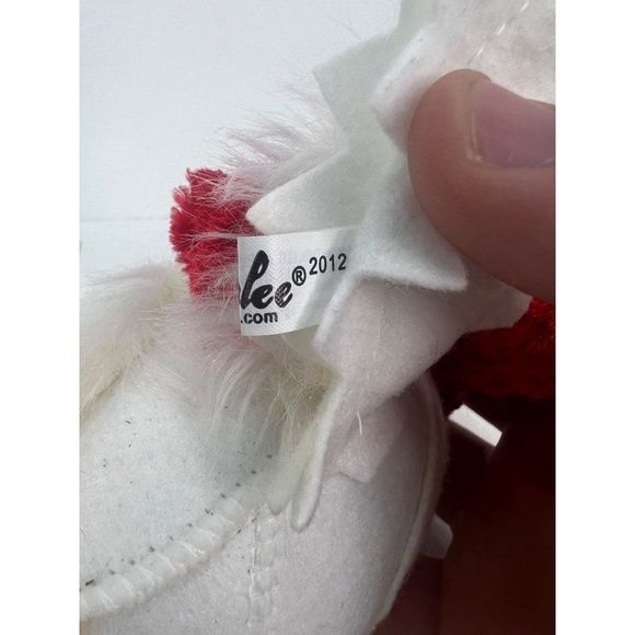 Annalee 4" Cozy Christmas Owl 2012 #750112 Scarf Ear Muffs - Picture 5 of 6